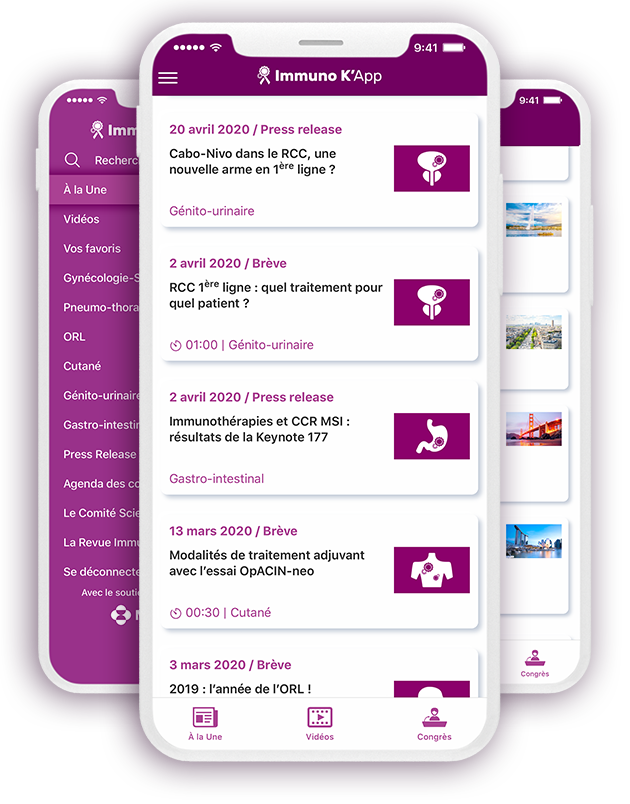 Un fil d’actualité scientifique en immuno-oncologie